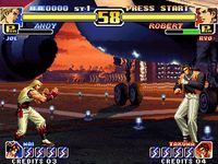 une photo d'Ã©cran de The King of Fighters 99 - Millenium Battle sur SNK Neo Geo